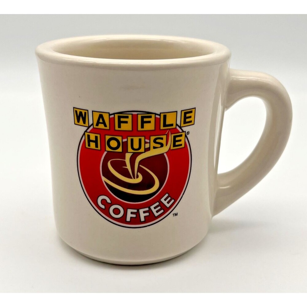 Waffle House 50th Anniversary Coffee Mug Heavy Diner Style Tuxton